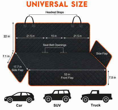 PawCruise - Dog Car Seat Covers